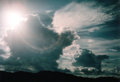 仁淀川河口の雲の写真